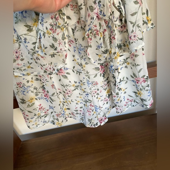 EUC Nordstrom (Row A Brand) Floral Romper (Size:L) - Picture 7 of 15